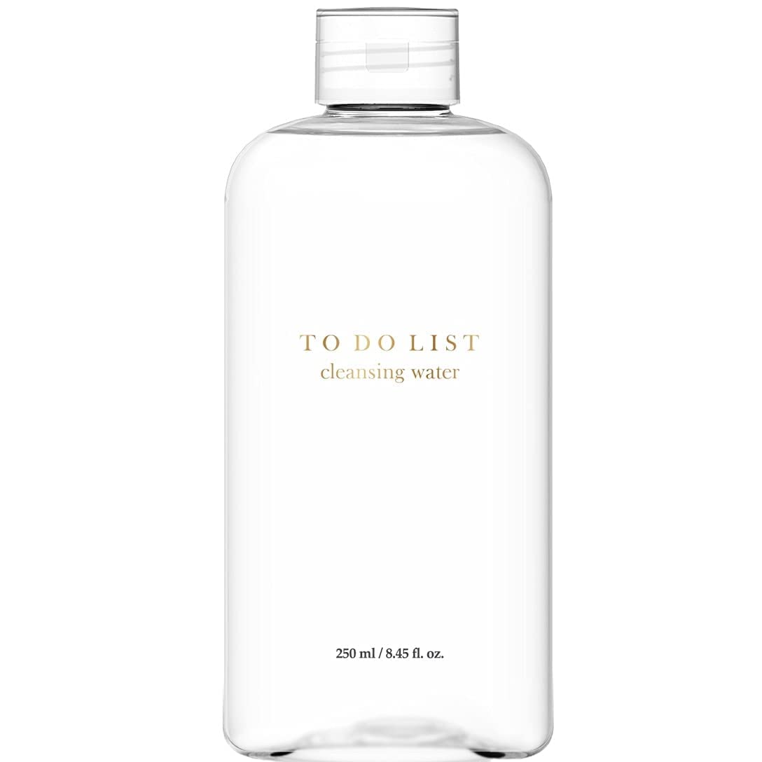 TO DO LIST Agua Micelar: bottle con aplicación suave para desmaquillar sin irritación.