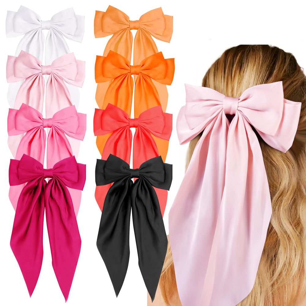 Lazo satinada blanco de Tobeffect Partyreal CA349 para peinados elegantes