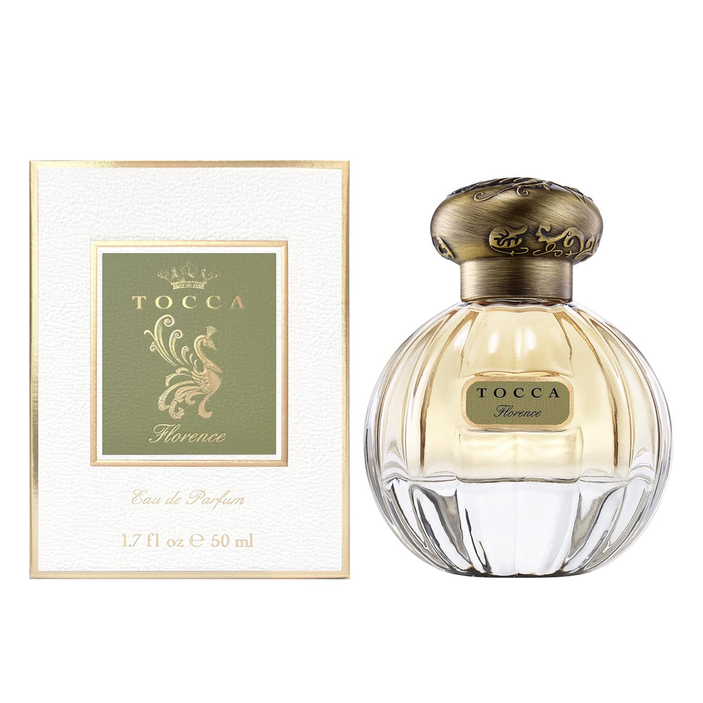 TOCCA Florence empaque elegante transmite lujo y sofisticación.