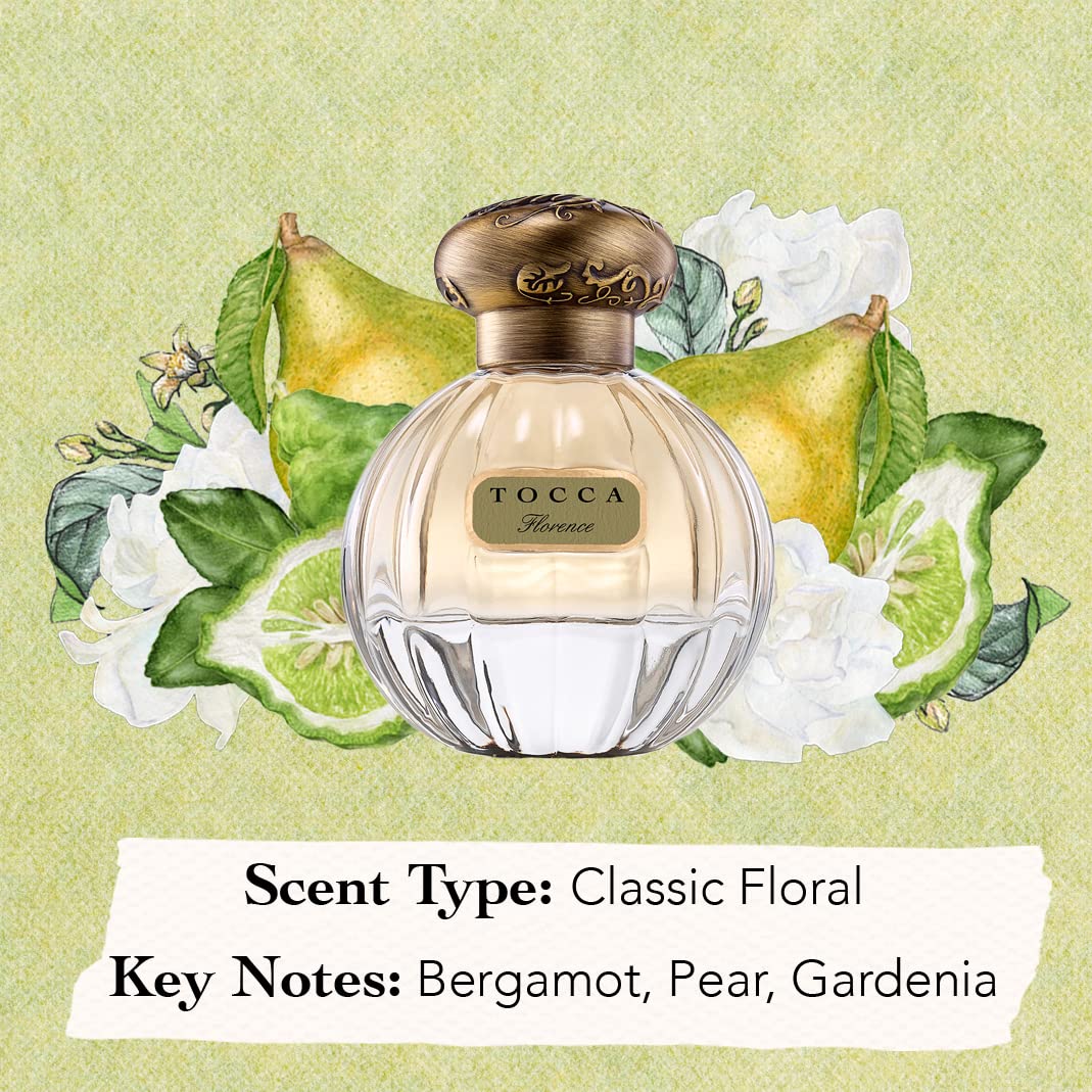 TOCCA Florence botella de 1,7 onzas para regalo especial.