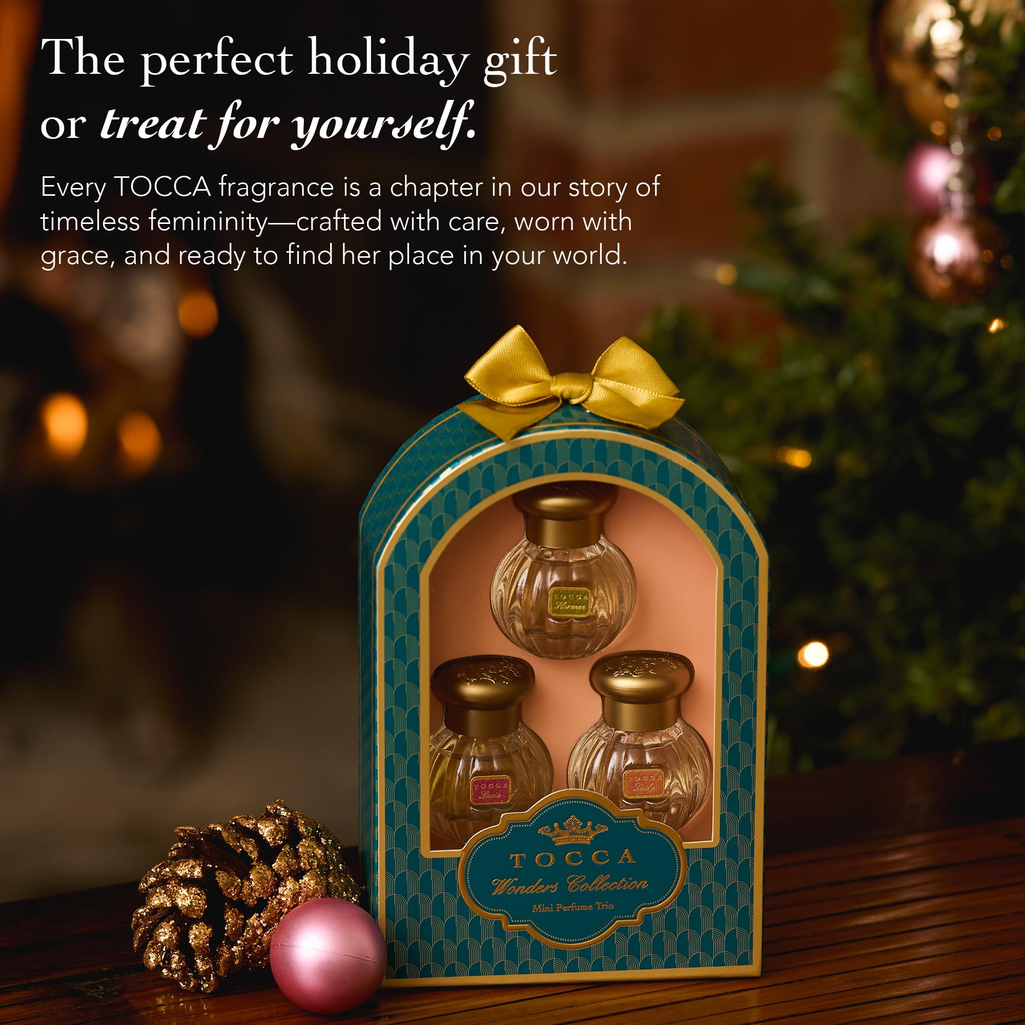 tocca wonders lucia frascos 5 ml, fragancia luminosa para momentos de pausa