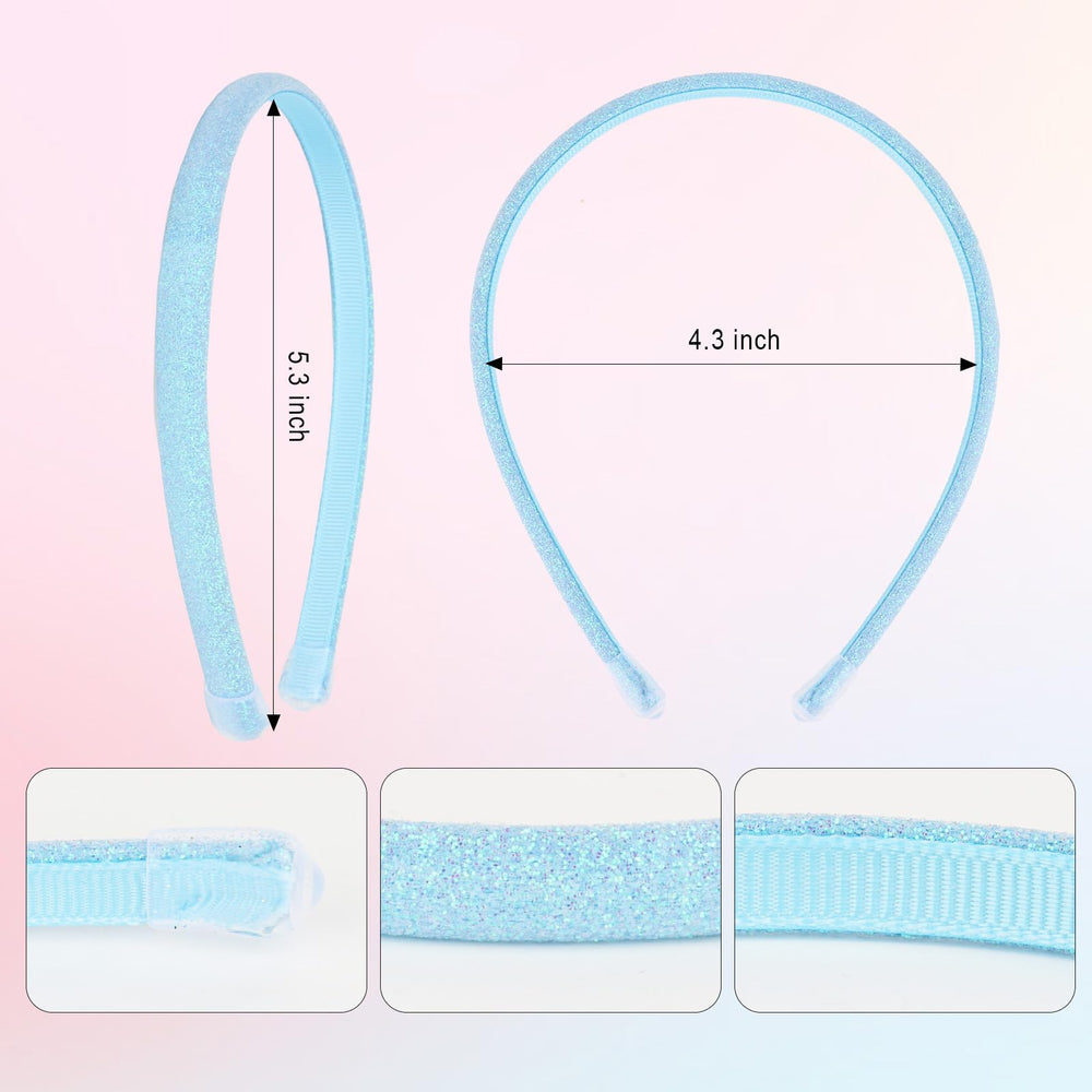 Diadema TODDER brillo lavanda para looks elegantes