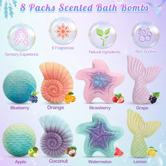 Toidgy bombas de baño manzana, aroma natural y suave, perfectas para niñas curiosas.