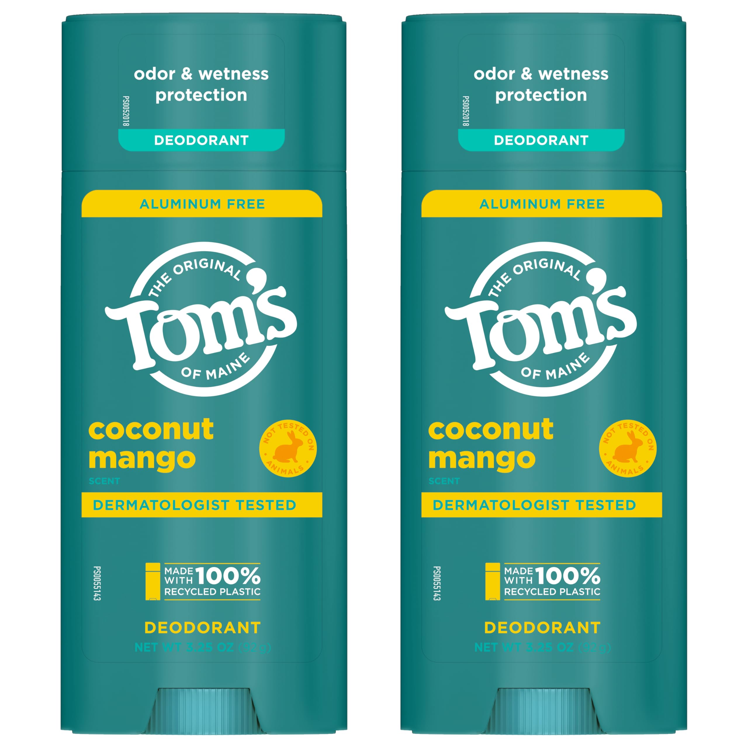 Tom's of Maine Coconut Mango: aroma tropical que evoca vacaciones.