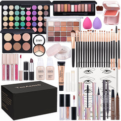 TooAemiS kit maquillaje integral, paleta sombras 16 colores para looks versátiles