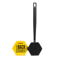 TOOLETRIES cepillo espalda silicona, mango largo para alcance cómodo.