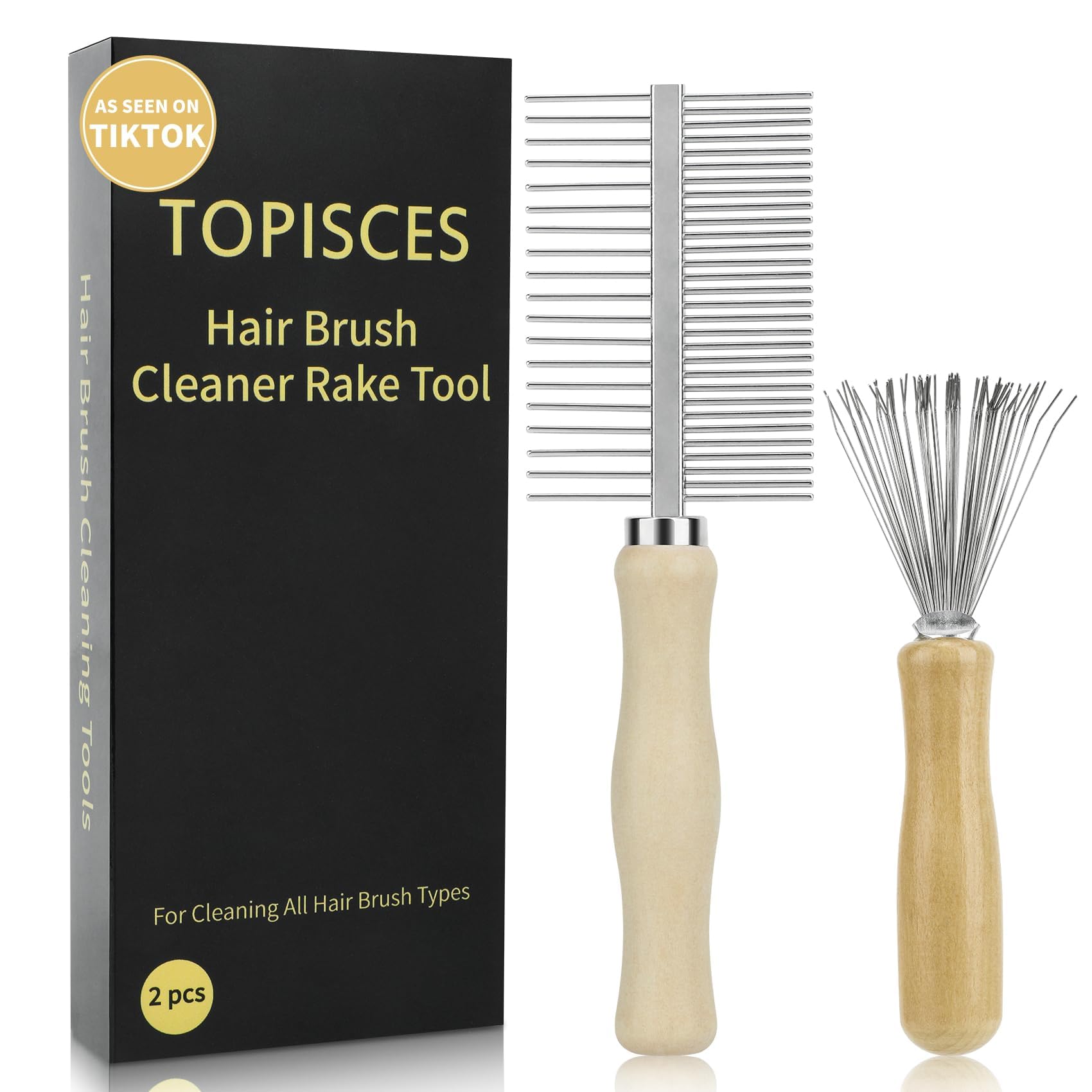 Topisces dúo de cepillos: limpieza con doble lado para mayor eficiencia