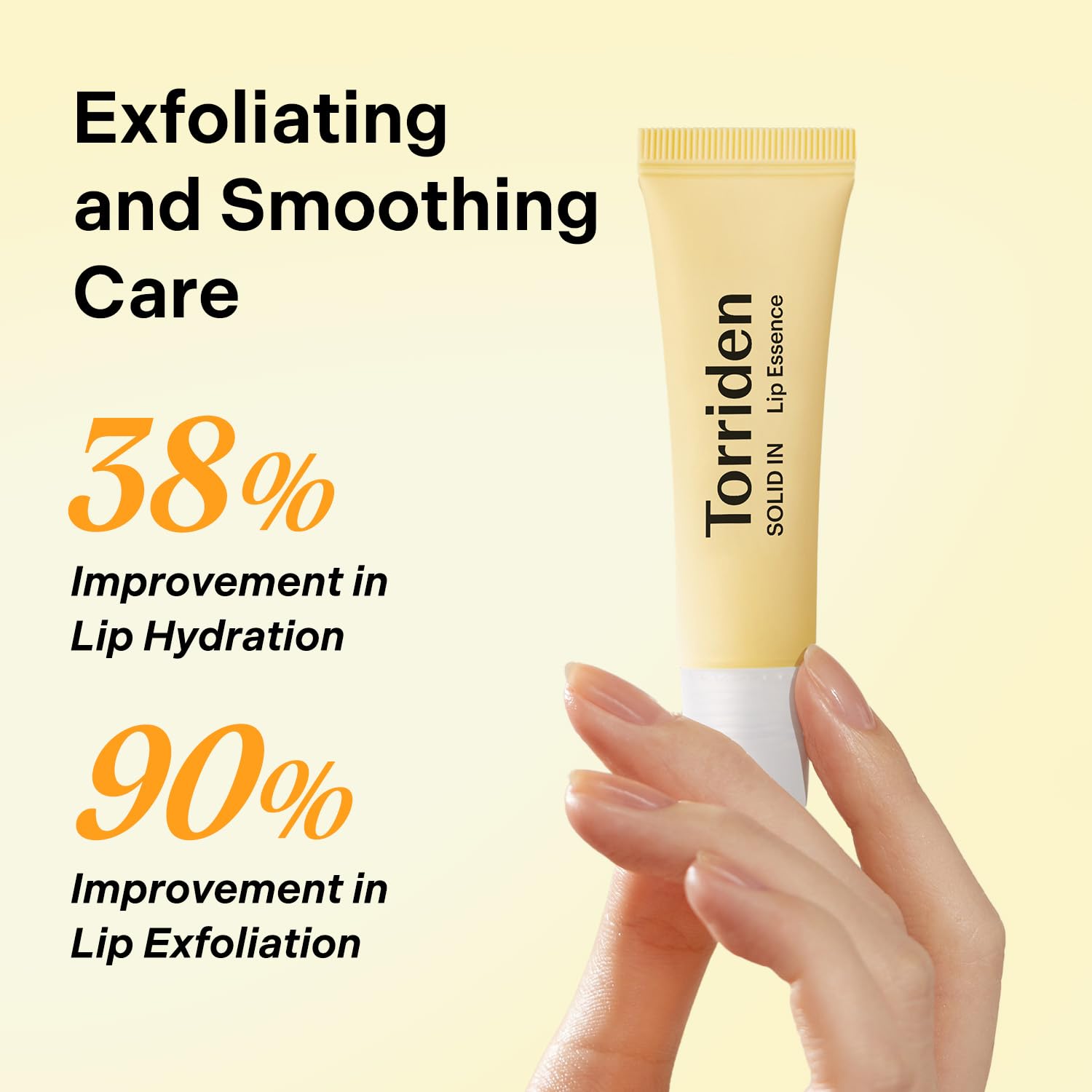 Torriden SOLID In Ceramide Lip Essence con complejo 5 Ceramidas para labios suaves.