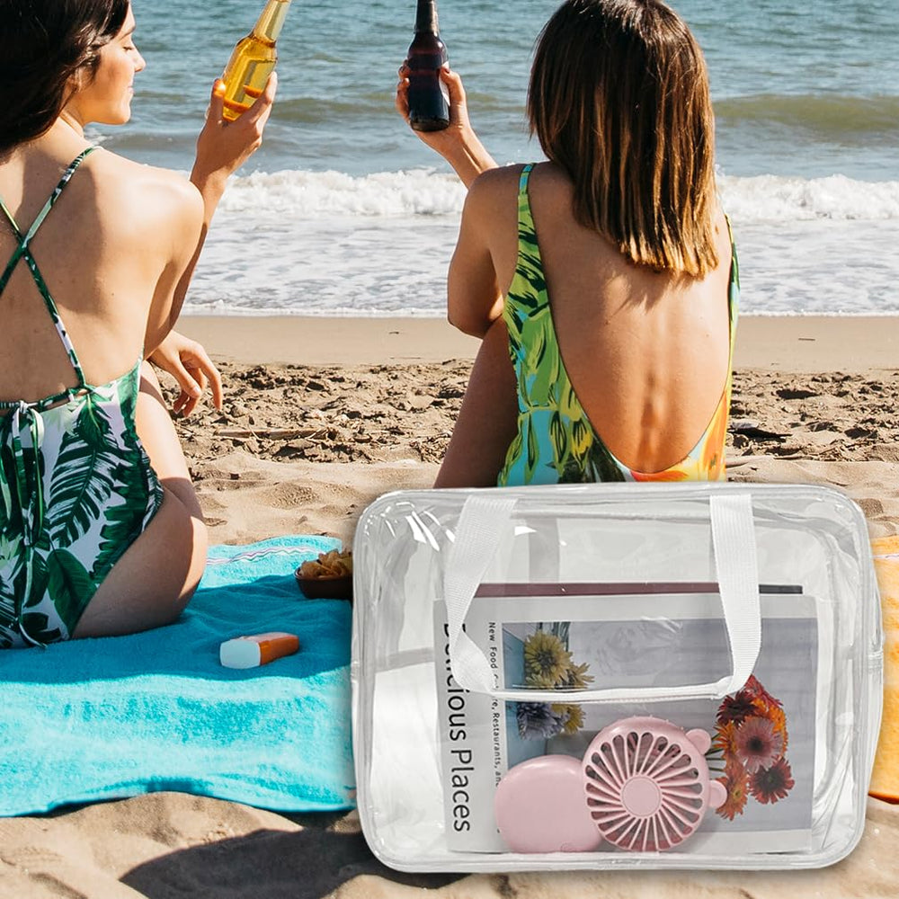 TotePrint bolsa de PVC duradera, fácil de limpiar tras cada viaje.