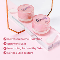 Touch in Sol Pretty Filter Glassy Skin Balm Primer textura hidratante con rosa damascena