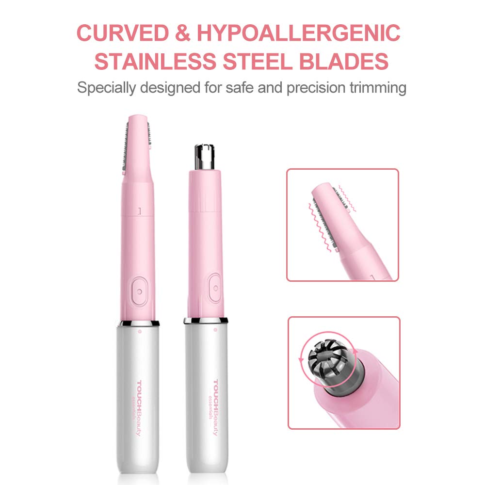 TOUCHBeauty Cabezal Preciso Rostro: cortes suaves en zonas sensibles.