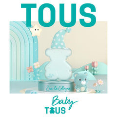 TOUS colonia bebé, detalle de vidrio que transmite calidad premium.