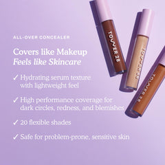 Tower 28 Swipe Serum Concealer under-eye coverage with a gentle finish