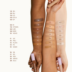 Tower 28 Swipe Serum Concealer wand-tip detail for precise application