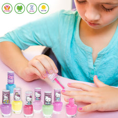 Townley Girl Hello Kitty, esmalte neón rosa, color vibrante para uñas divertidas