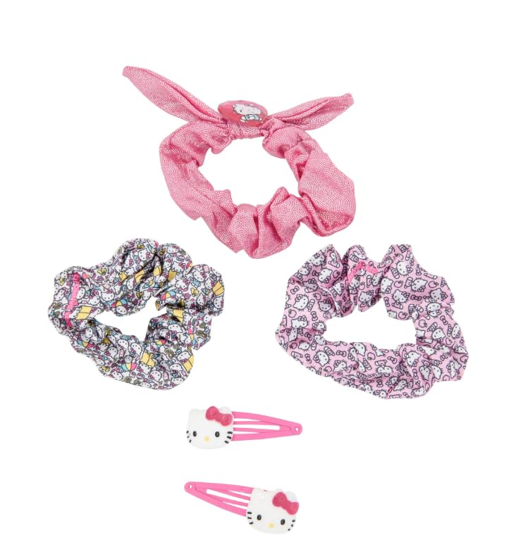 Townley Girl set de pelo Hello Kitty, regalo colorido para cualquier ocasión