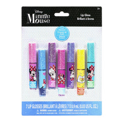 Townley Girl Minnie Mouse brillo-labios conjunto, perfecto para juego imaginativo y fiestas