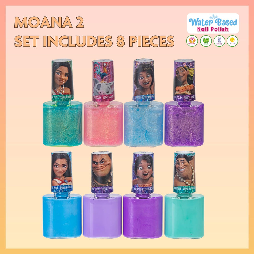 Townley Girl Moana 2: diseños Moana y amigas para juegos creativos.