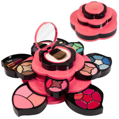 Toysical kit maquillaje con diseño floral en la portada, ideal como regalo.