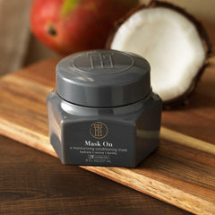 Envase de 8 oz de mascarilla capilar TPH Taraji para uso prolongado.