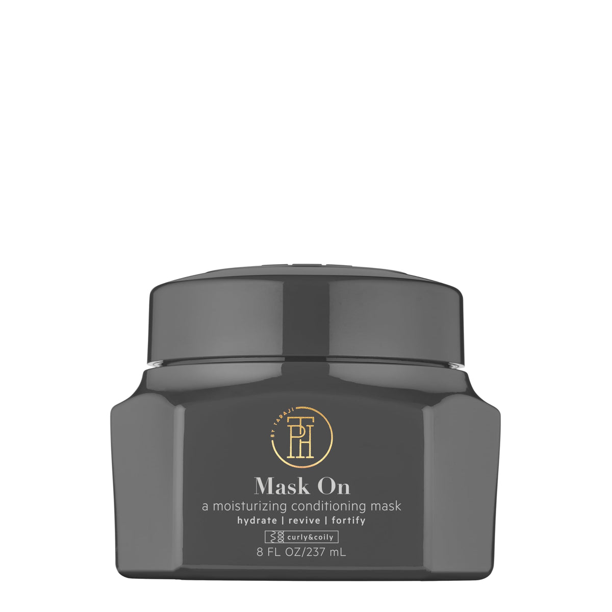 Mascarilla acondicionadora de cabello TPH Taraji en envase 8 oz nutre cabello seco.