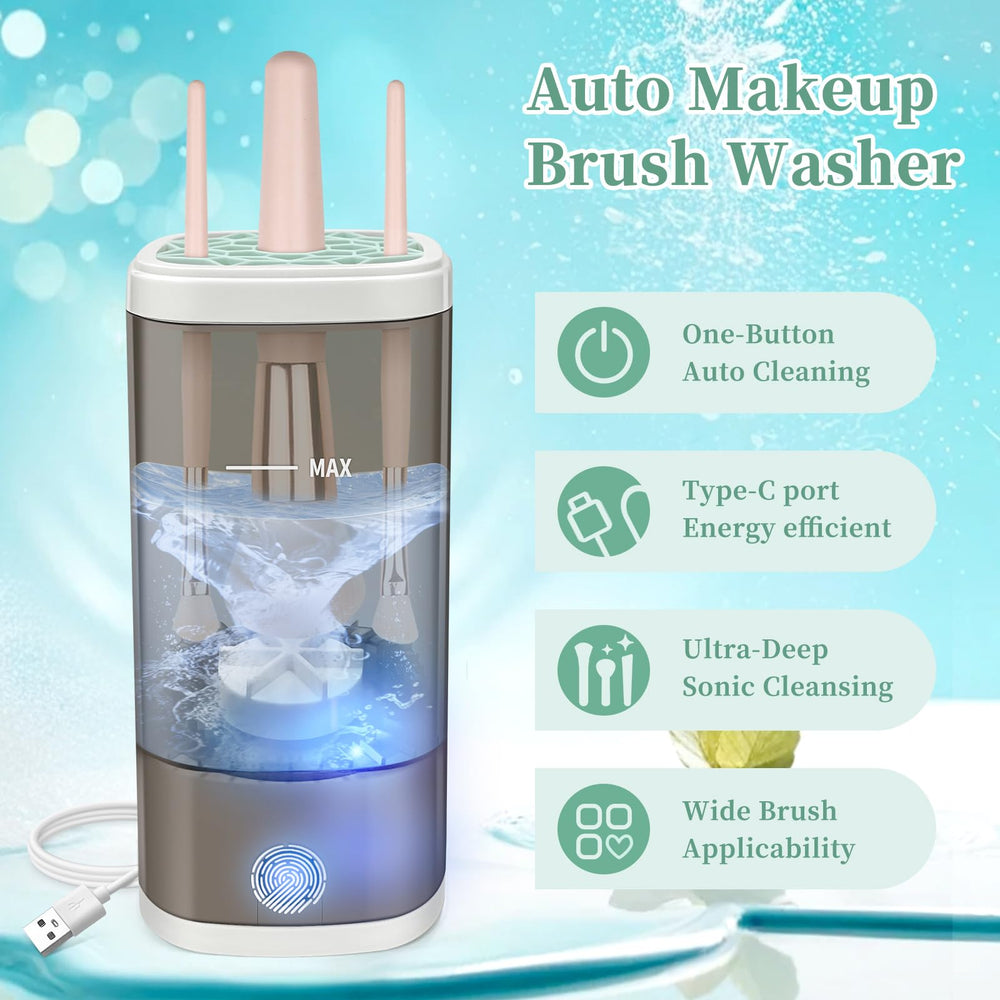 Tpsofy ofrece limpieza profunda de cepillos de maquillaje para piel suave.