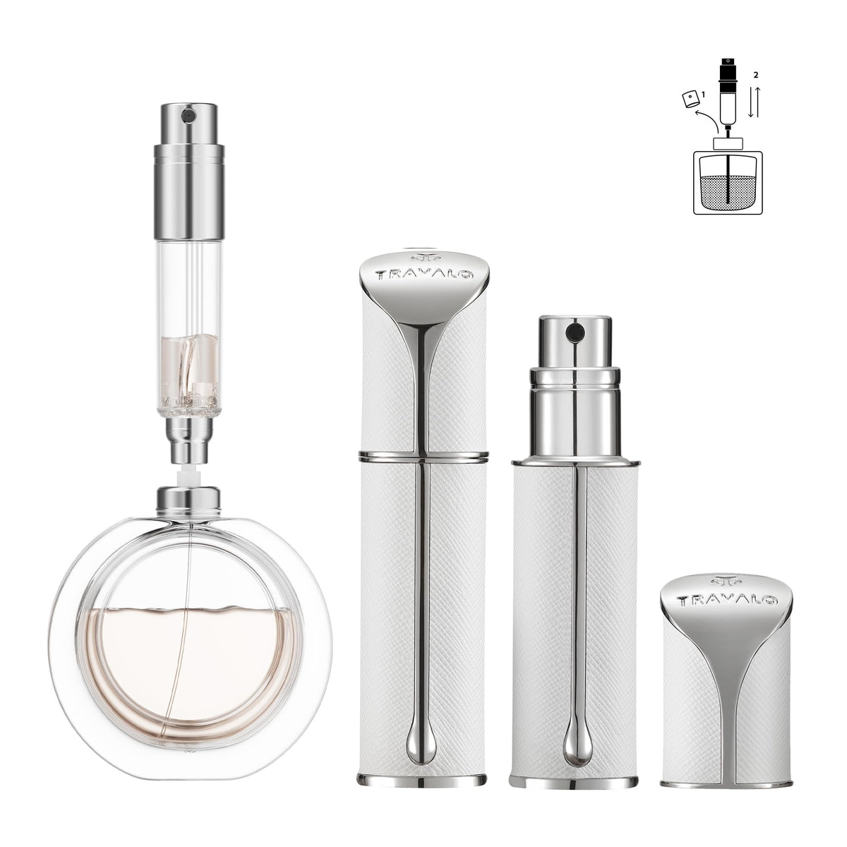 Travalo AQUA, diseño compacto para perfumar sobre la marcha