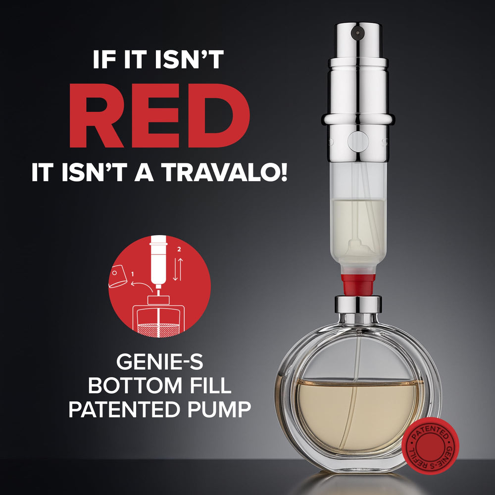Travalo Classic HD, capacidad de 5 ml para fragancias en movimiento.