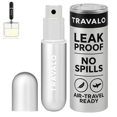 Travalo Classic HD, vial interior visible, relleno preciso sin derrames.
