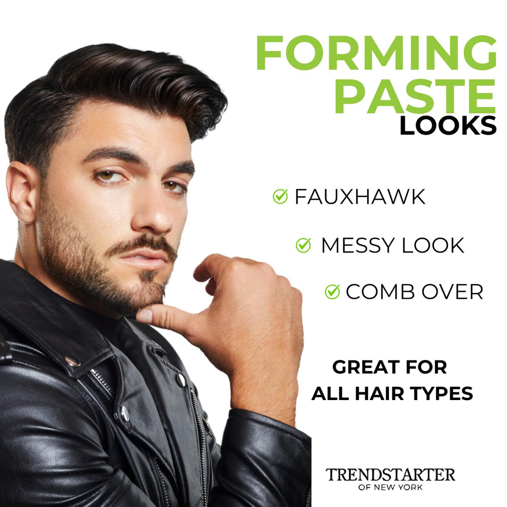 TRENDSTARTER muestra pomada plus: definición media y brillo suave