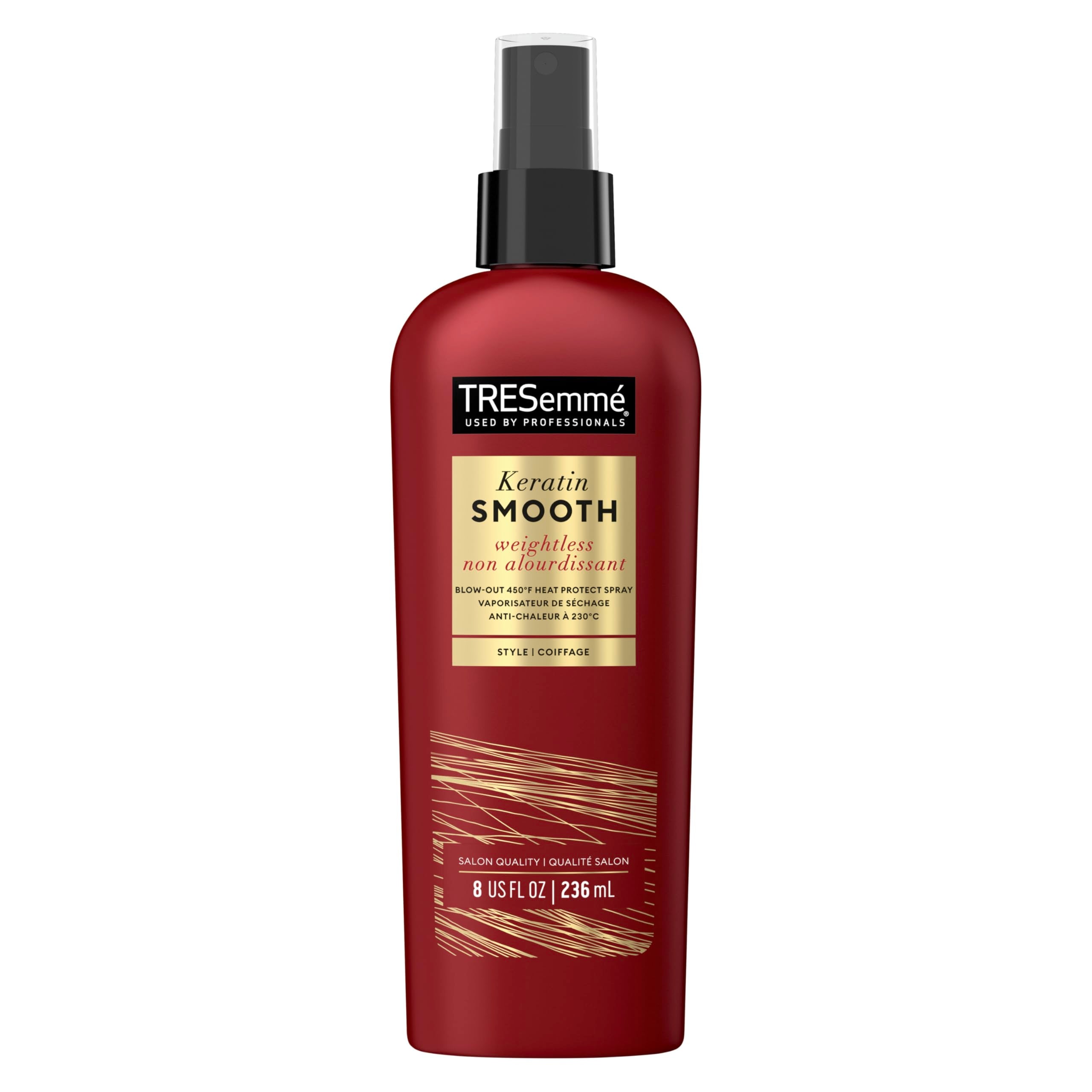 TRESemmé Expert Selection Protección Calor botella visible protege el cabello al peinar con calor