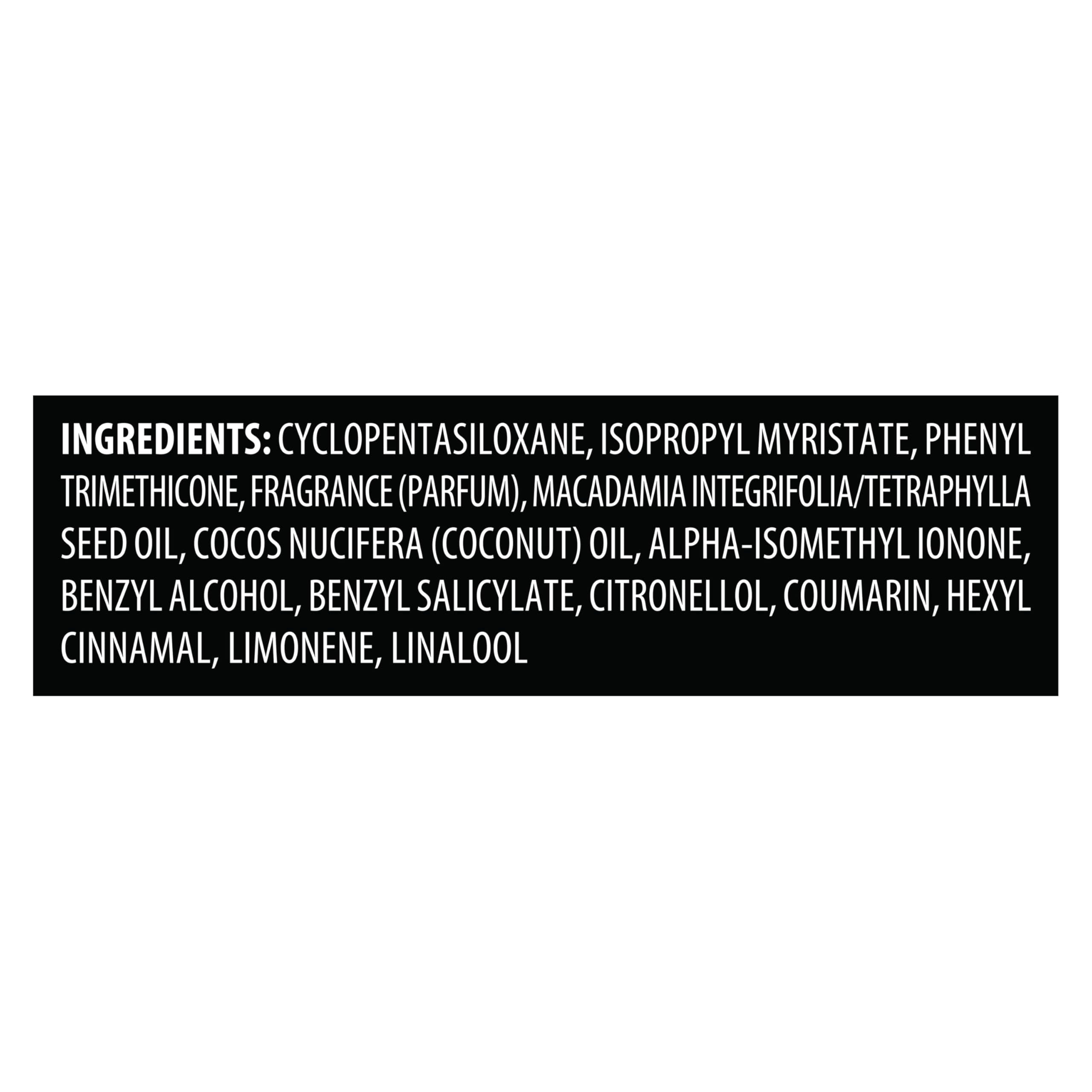 TRESemmé lamellar brillo: sin aceite mineral para cabello suave