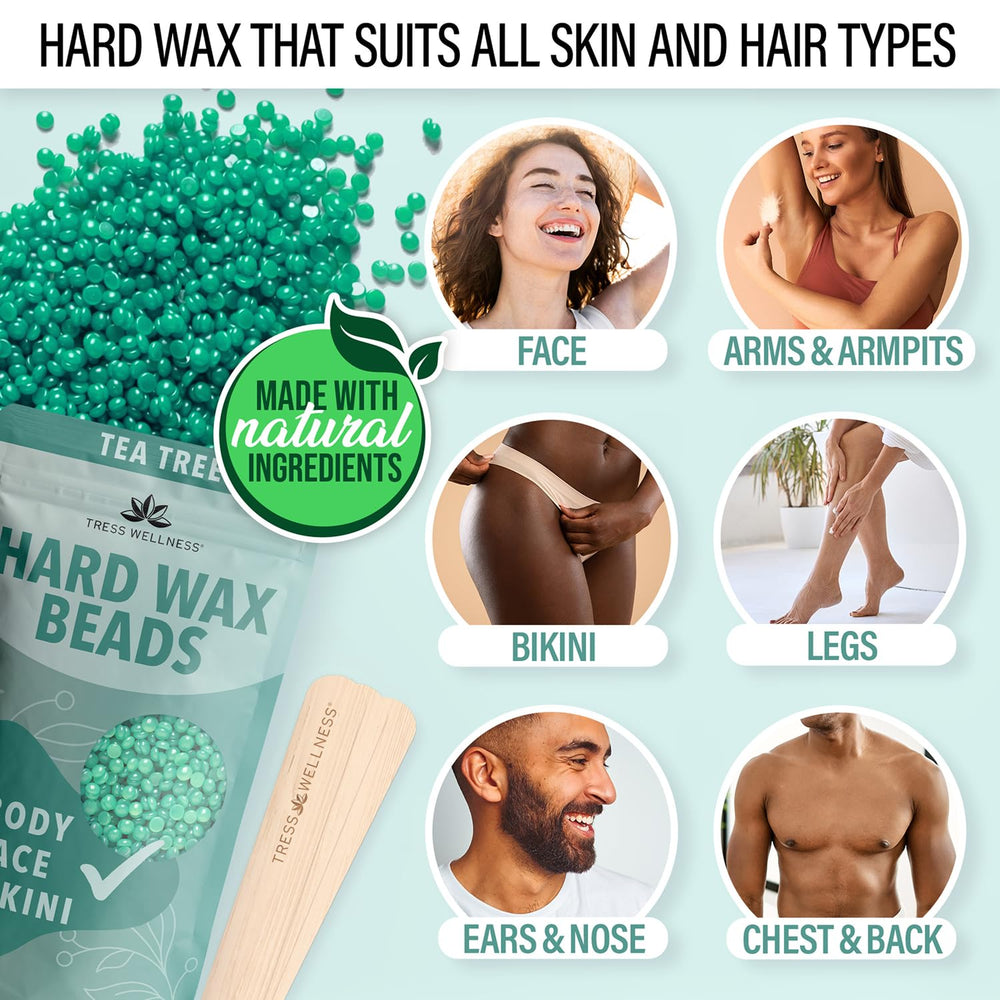 Tress Wellness: palitos grandes y pequeños para depilación precisa.