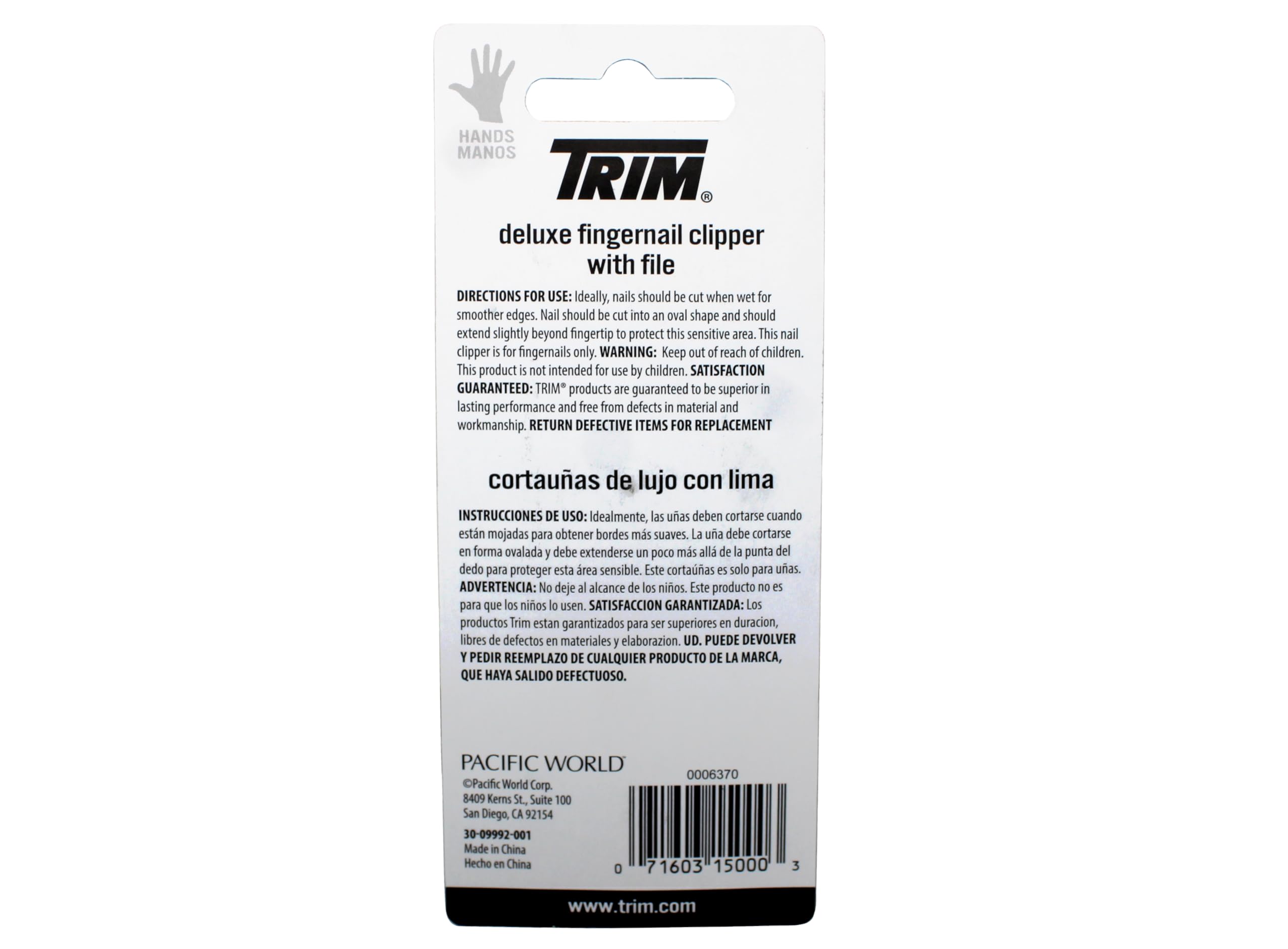 Trim Deluxe Mango ergonómico para manejo cómodo