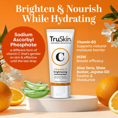 TruSkin Vitamina C crema, textura suave para hidratación diaria.