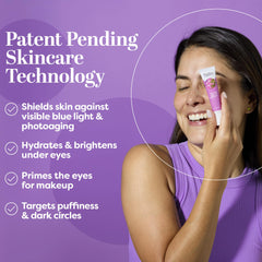 Textura cremosa suave de TruSkin Longevity para contorno de ojos