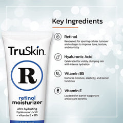 Texture riche et soyeuse de la crème retinol sur la peau