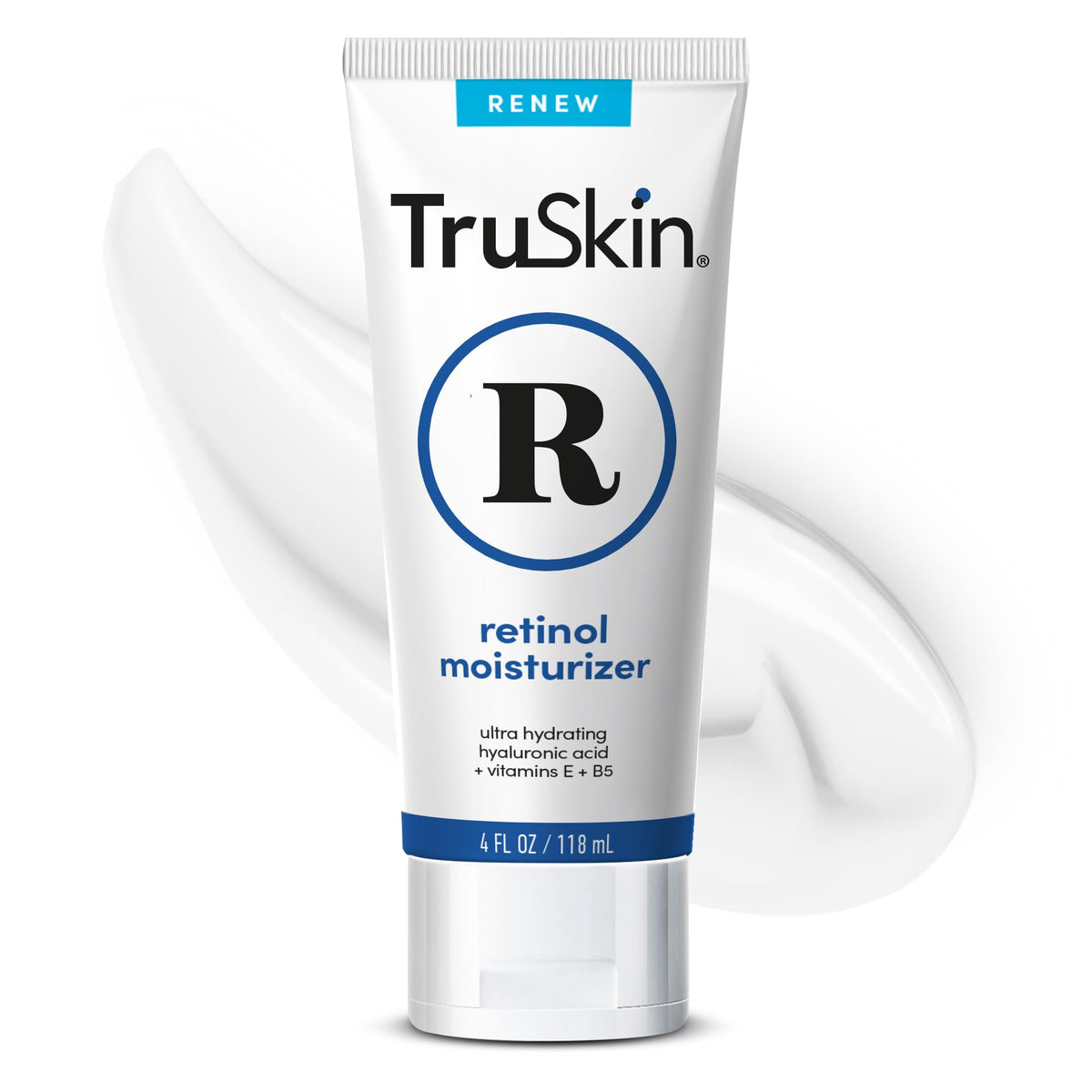 Flacon TruSkin Retinol pour visage, pratique et prêt à l’emploi