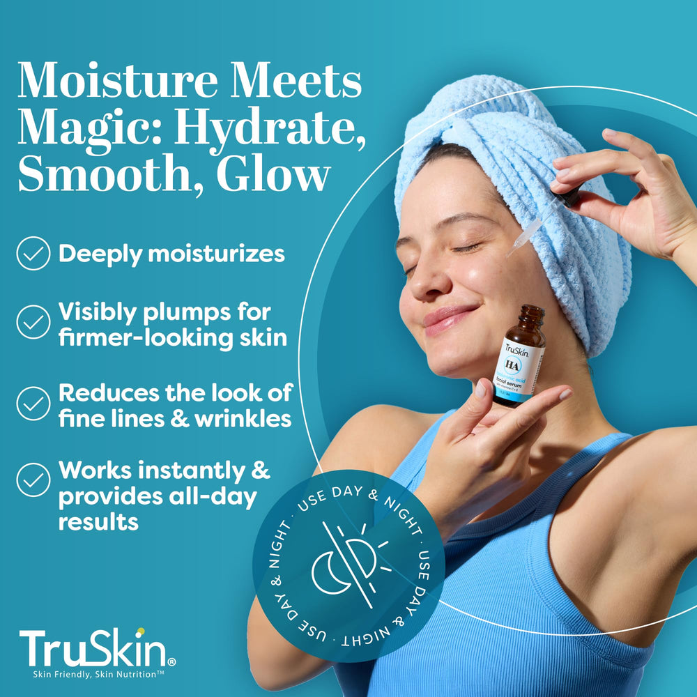 TruSkin serum hialuronico textura suave y absorción rápida