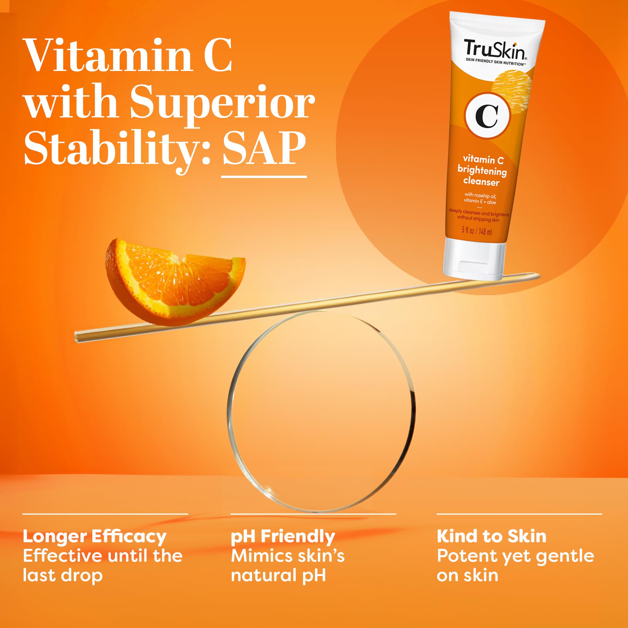TruSkin Vitamina C extracto de oregano para tono equilibrado