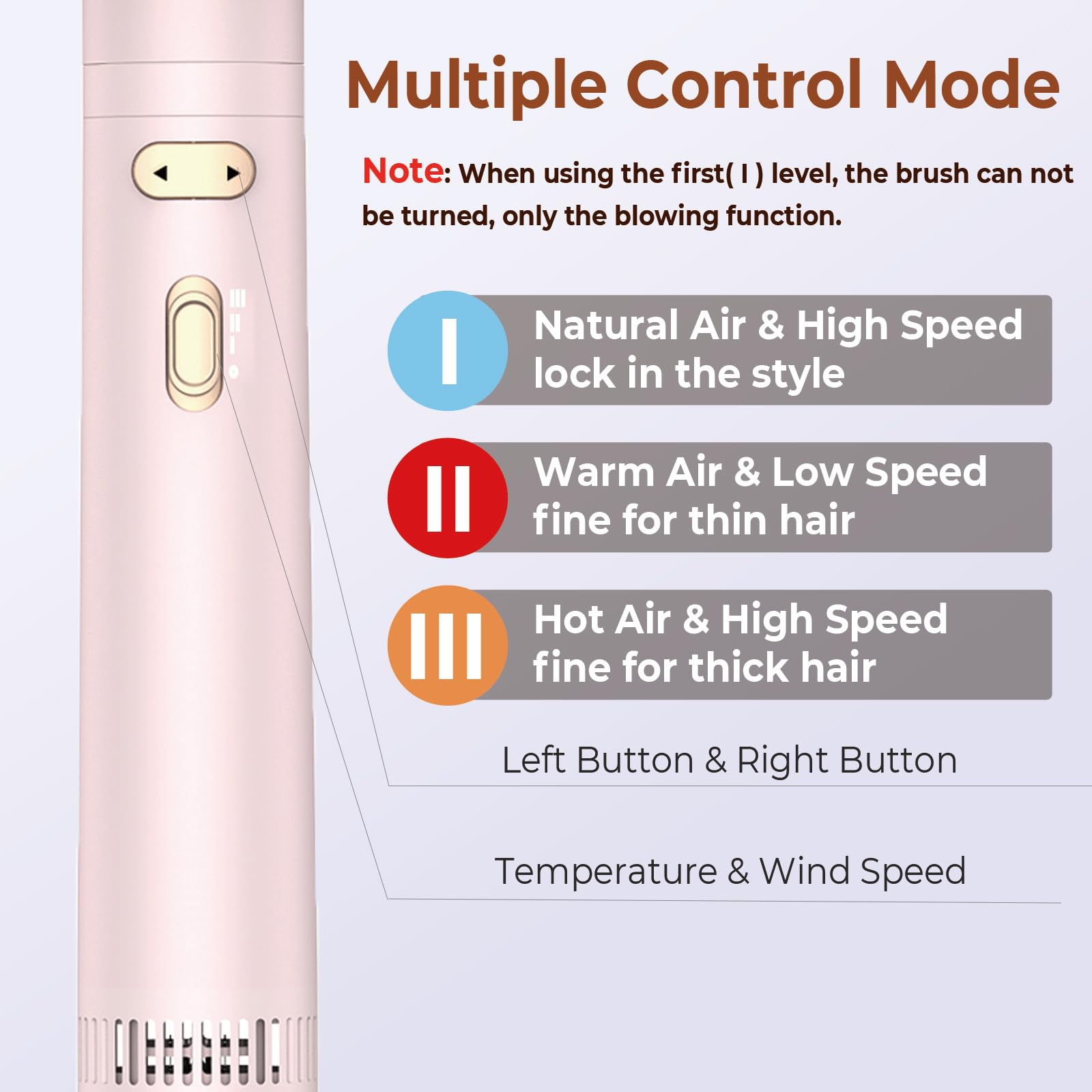 Trylater tecnología iónica negativa reduce frizz y aporta brillo.