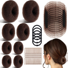 TsMADDTs kit para moño con 8 modelos para peinados duraderos y con estilo