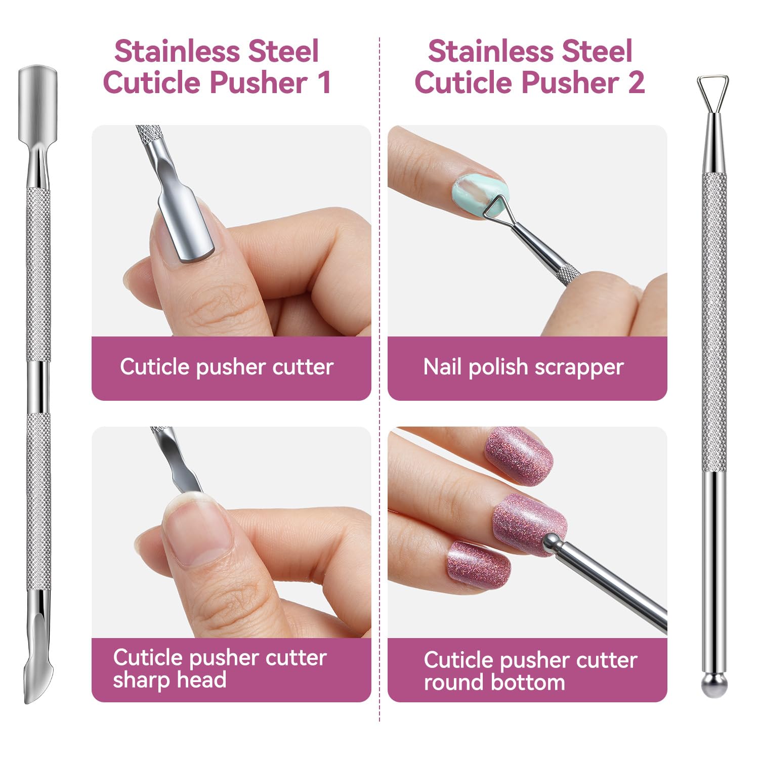 Lima de uñas 100/180 grano para dar forma.