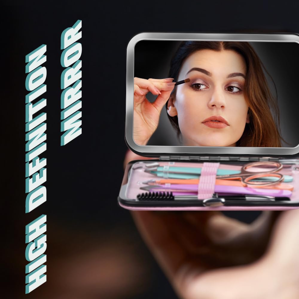 TsMADDTs tijeras curvas para recortes de cejas más precisos
