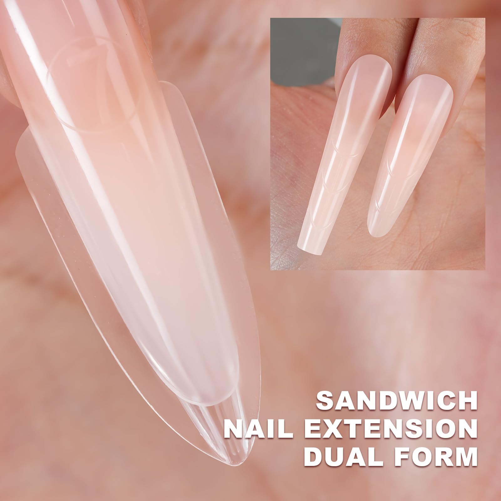 Tucepu Formas Sandwich facilita extensiones rápidas sin necesitar papel.
