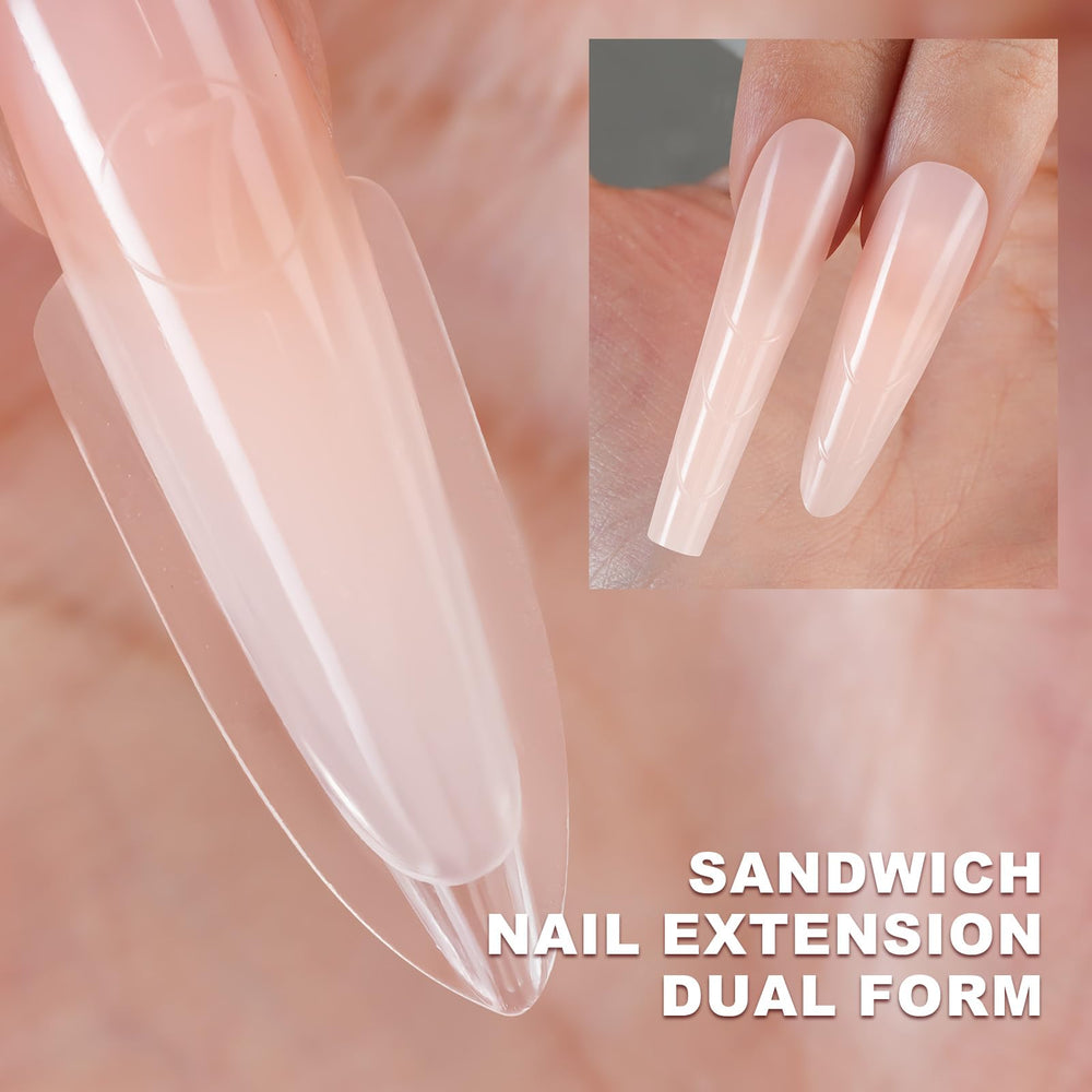 Tucepu Formas Sandwich facilita extensiones rápidas sin necesitar papel.