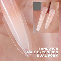 Tucepu Formas Sandwich facilita extensiones rápidas sin necesitar papel.