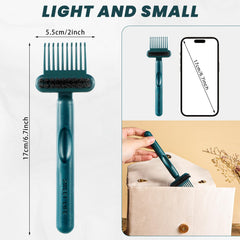 Tucnoeu diseño ergonómico facilita la limpieza de cepillos.