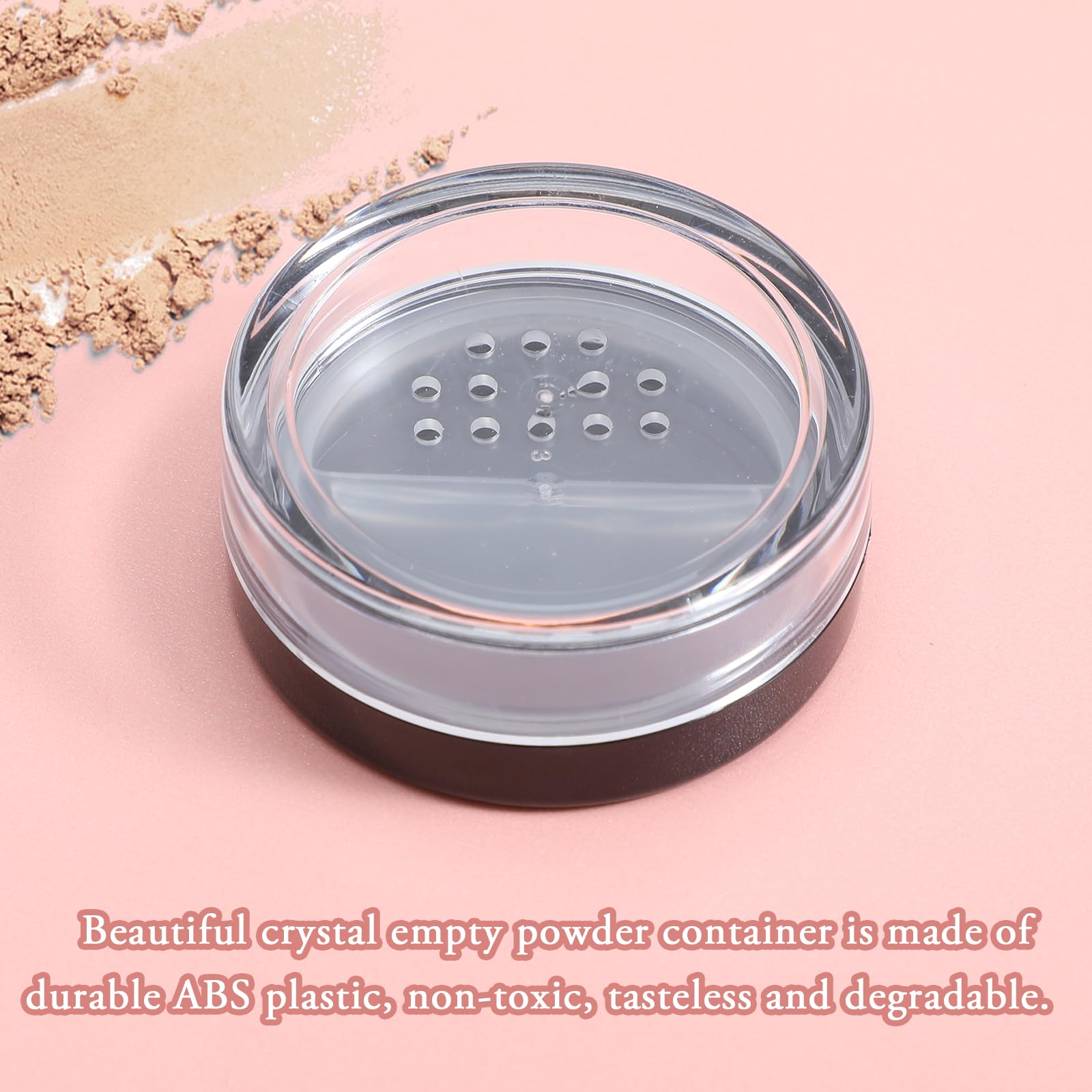 Tucnoeu conjunto de dos frascos de 10 ml, compacto para viaje.