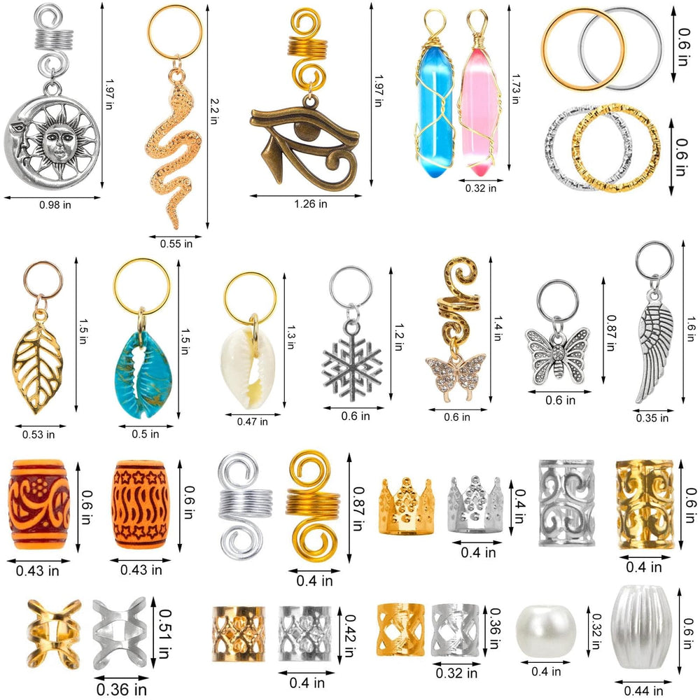 Tuefuzy caja almacenamiento joyas cabello: organización y acceso rápido.